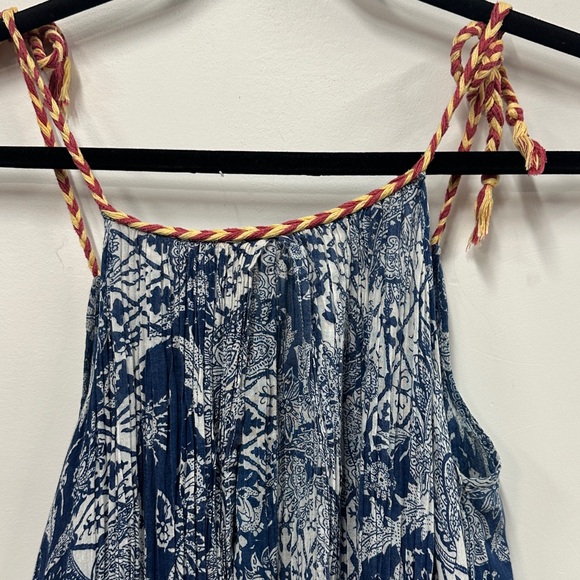 Free People Blue and White Maxi Dress - Picture 10 of 10